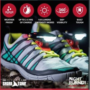 Nightrunner 270 clip on shoe LED lights